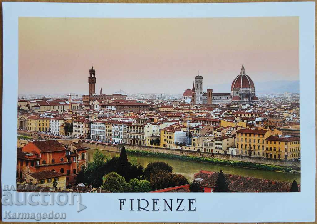 Картичка - Флоренция, Италия Картичка - Флоренция, Италия