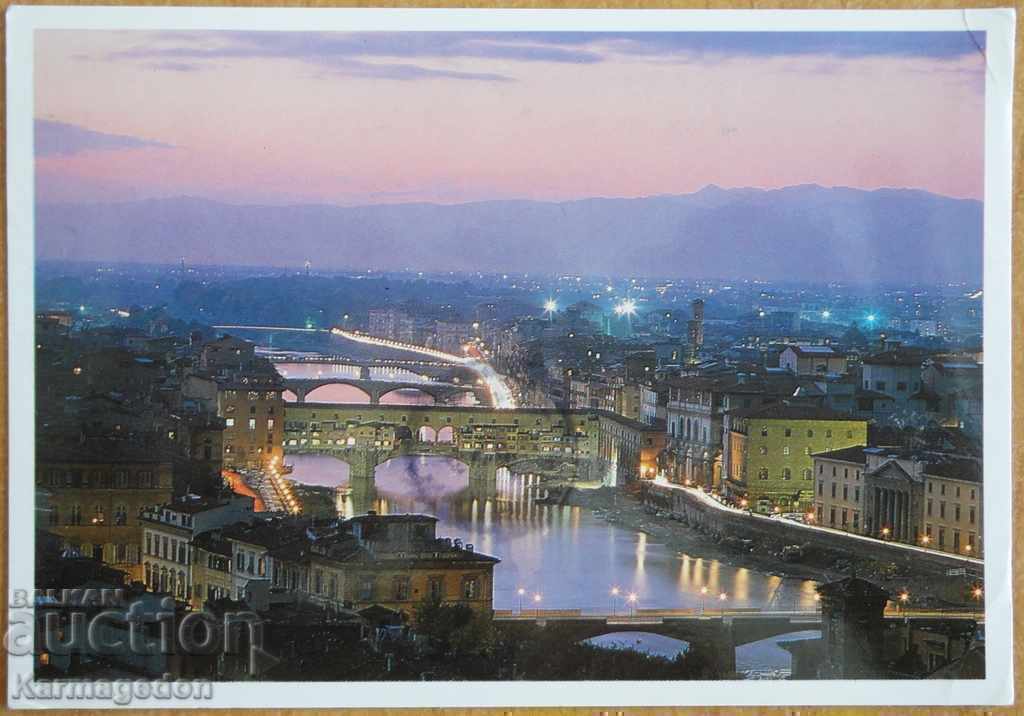 Traveled postcard from Italy, from the 80s Traveled postcard from Italy, from the 80s