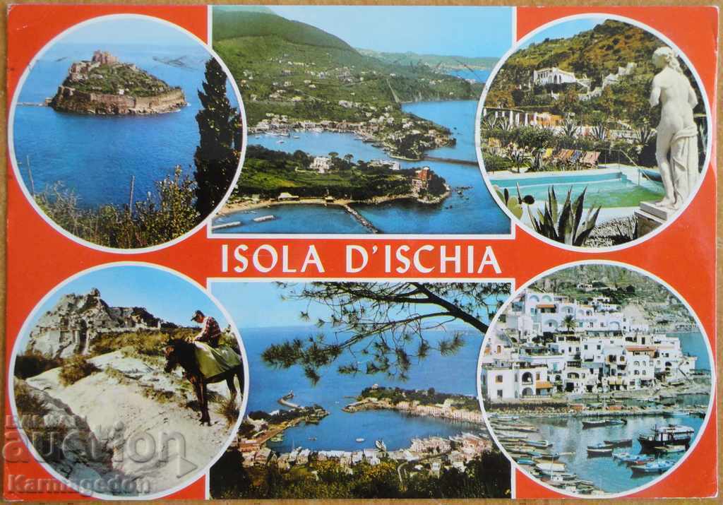 Traveled postcard from Italy, from the 80s Traveled postcard from Italy, from the 80s
