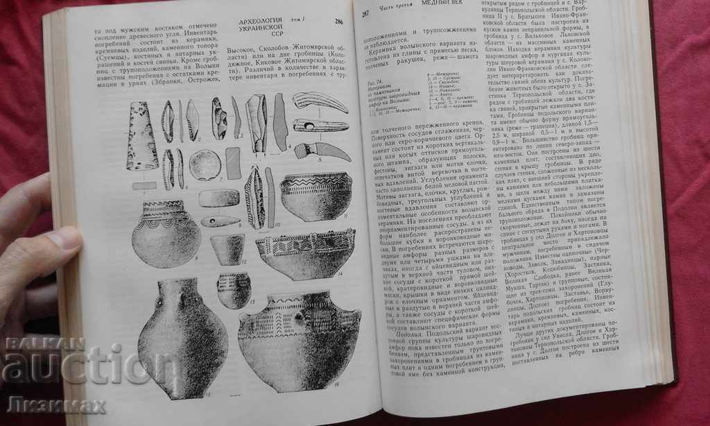 Археология Украинской ССР. Volume 1. Первобытная археология - 6 Археология Украинской ССР. Volume 1. Первобытная археология - 6