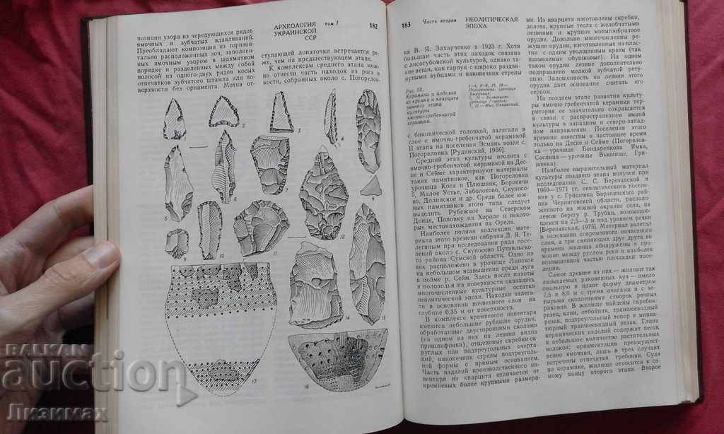 Археология Украинской ССР. Volume 1. Первобытная археология - 7 Археология Украинской ССР. Volume 1. Первобытная археология - 7