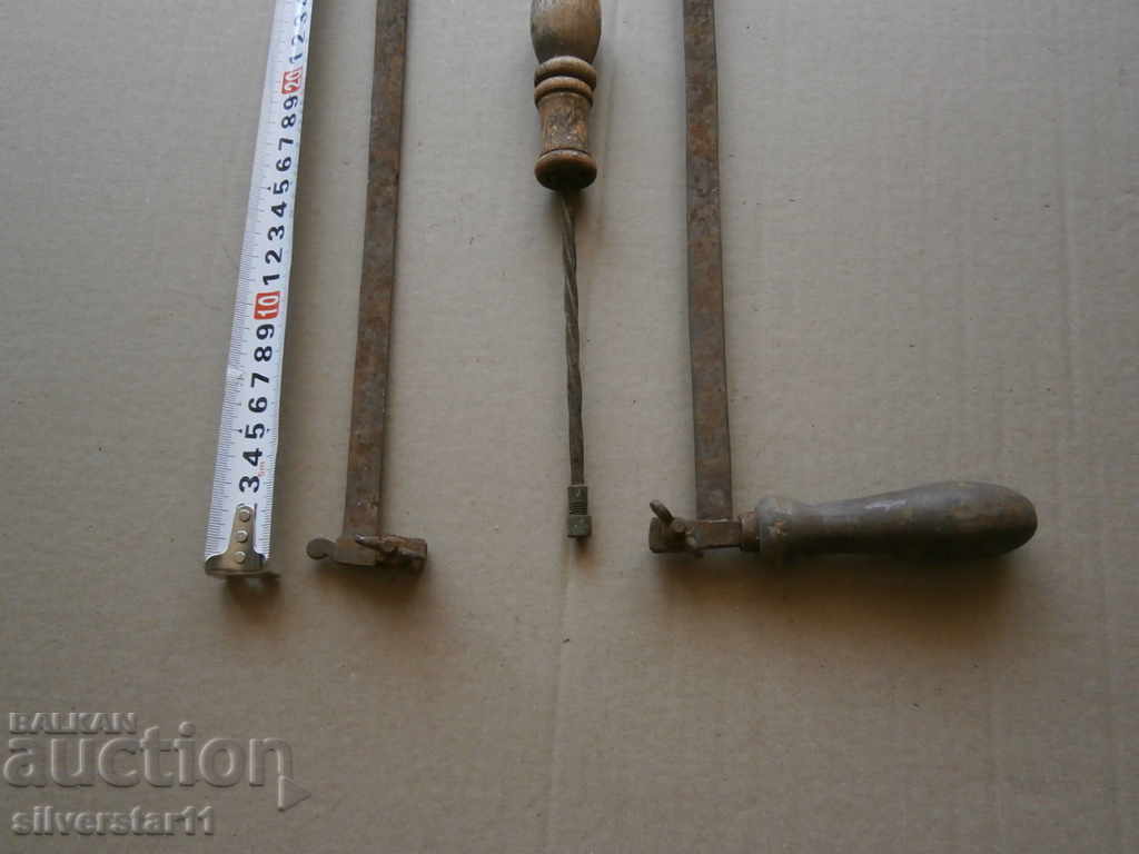 antique tools lot goldsmith bow with price 31.00 BGN | € 15.85 antique tools lot goldsmith bow with price 31.00 BGN | € 15.85