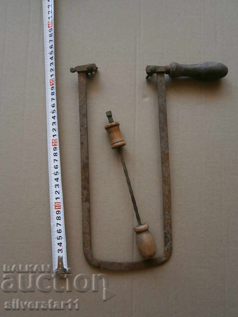 Delivery of antique tools lot goldsmith bow Delivery of antique tools lot goldsmith bow