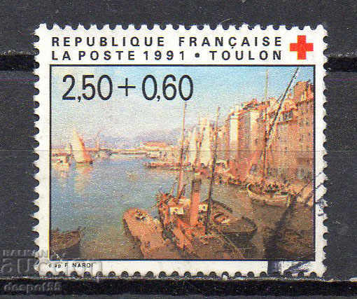 1991. France. Red Cross.