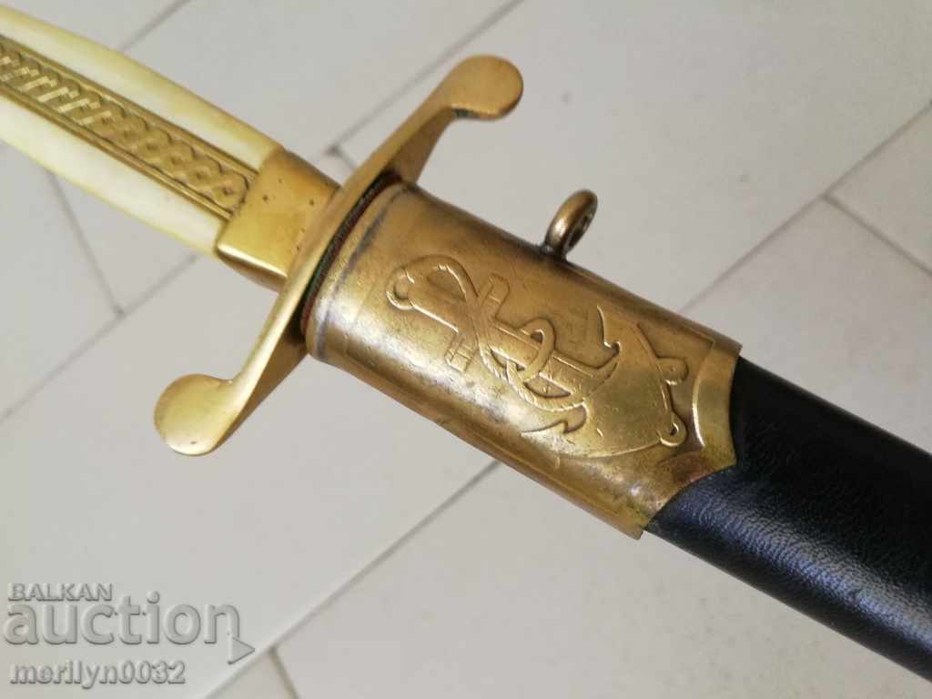 Navy officer's jacket, dagger knife with handle Navy NRB - 6 Navy officer's jacket, dagger knife with handle Navy NRB - 6