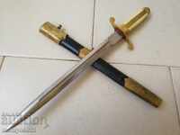 Navy officer's jacket, dagger knife with handle Navy NRB