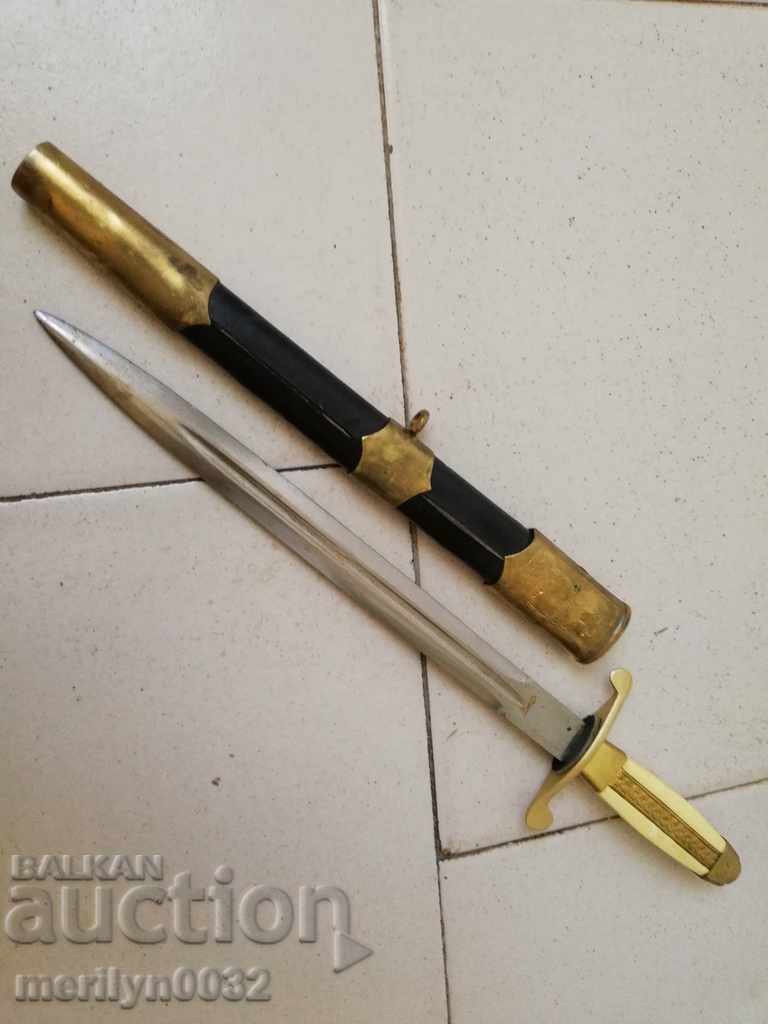 Auction Navy officer's jacket, dagger knife with handle Navy NRB Auction Navy officer's jacket, dagger knife with handle Navy NRB