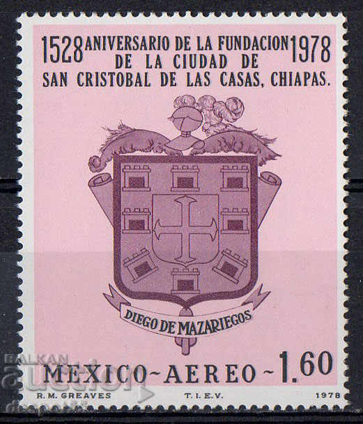 1978. Mexic. Jubileul din San Cristobal Casas, Chiapas.
