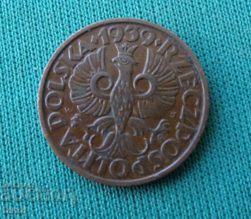 Polonia - Germania III Reich 2 Bani 1939 Monedă rară cu preț € 3.07 | 6.00 BGN