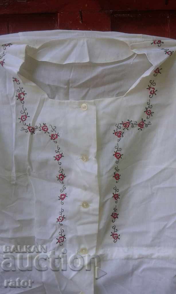 Auction Shirt with embroidery, shirts, costume - 2 pieces Auction Shirt with embroidery, shirts, costume - 2 pieces