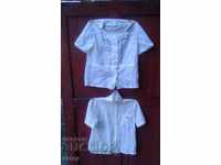 Shirt with embroidery, shirts, costume - 2 pieces