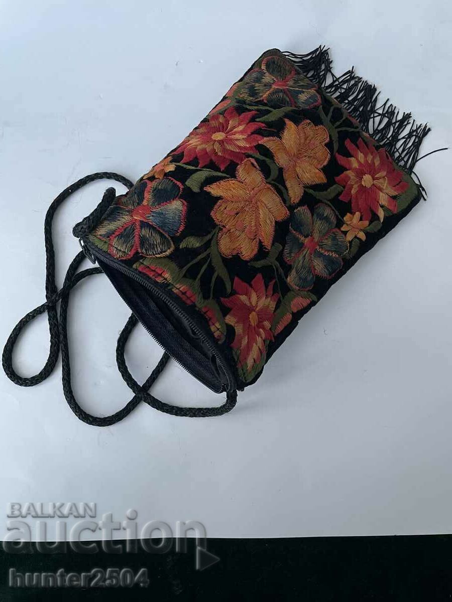 Auction Bag-13/18 cm-embroidery, plush Auction Bag-13/18 cm-embroidery, plush