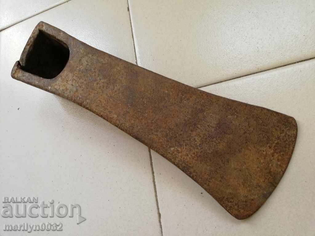 Old forged turntable, wrought iron, picking, tool, top - 6 Old forged turntable, wrought iron, picking, tool, top - 6