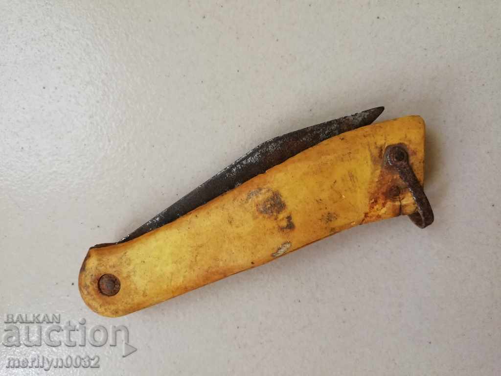 Auction Old pocket knife, sword blade Auction Old pocket knife, sword blade