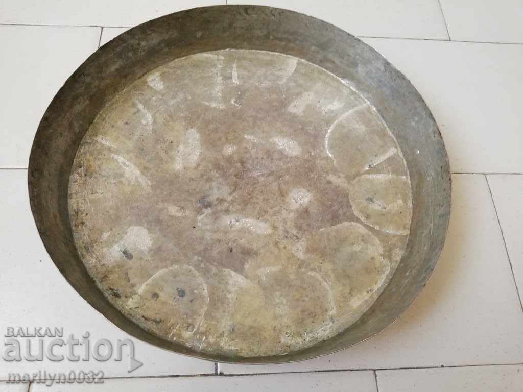 Copper pan, copper vessel, copper, saucer, copper, pan, tray with price 54.00 BGN | € 27.61 Copper pan, copper vessel, copper, saucer, copper, pan, tray with price 54.00 BGN | € 27.61