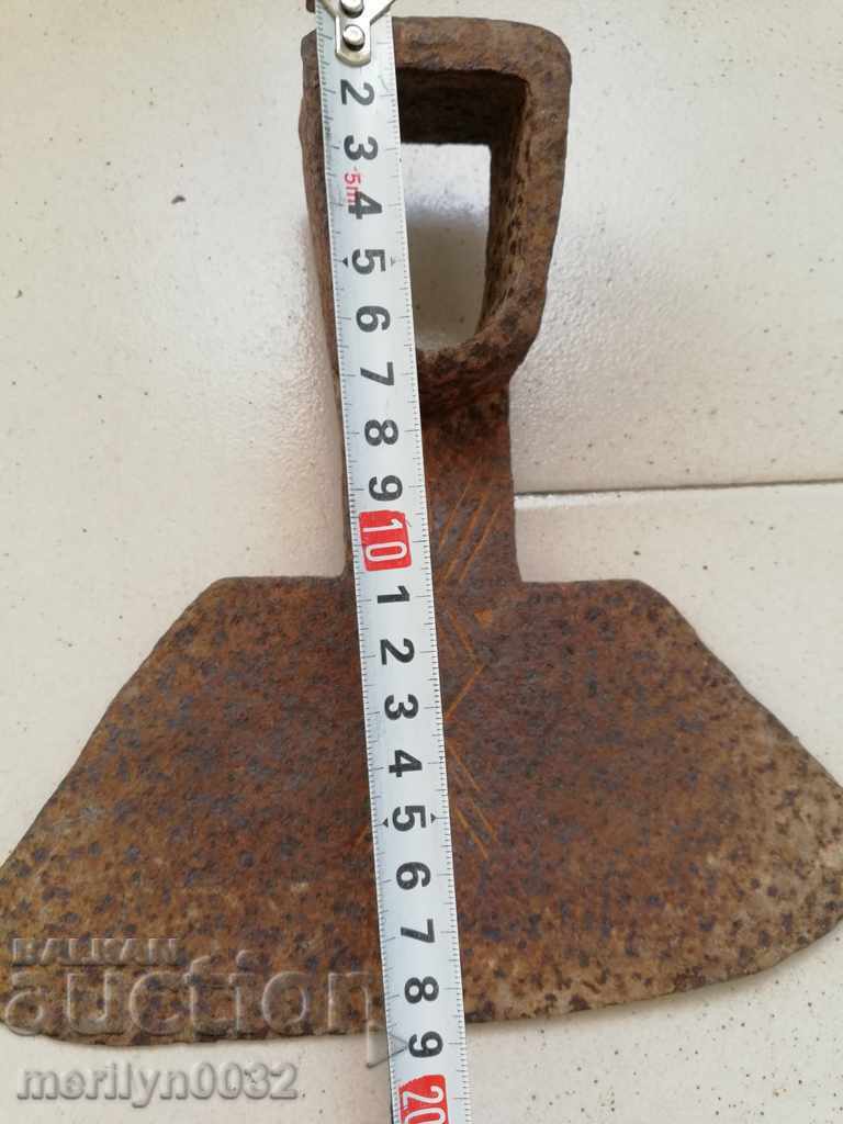 Delivery of Old hoe, farm tool, pitchfork, wrought iron Delivery of Old hoe, farm tool, pitchfork, wrought iron