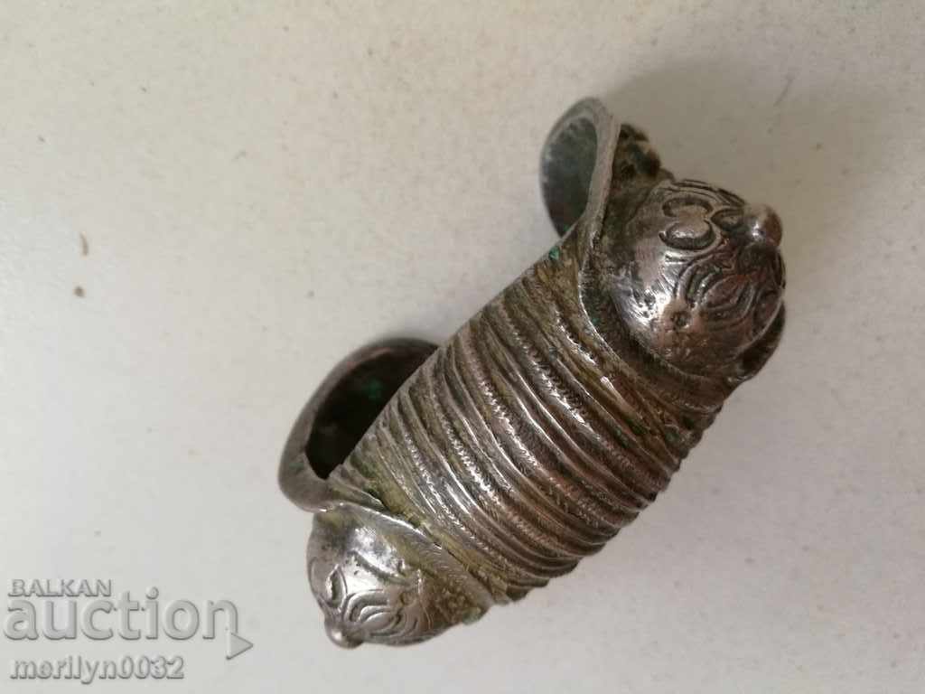 Renaissance silver bracelet silver wreath 106.3 grams - 7 Renaissance silver bracelet silver wreath 106.3 grams - 7