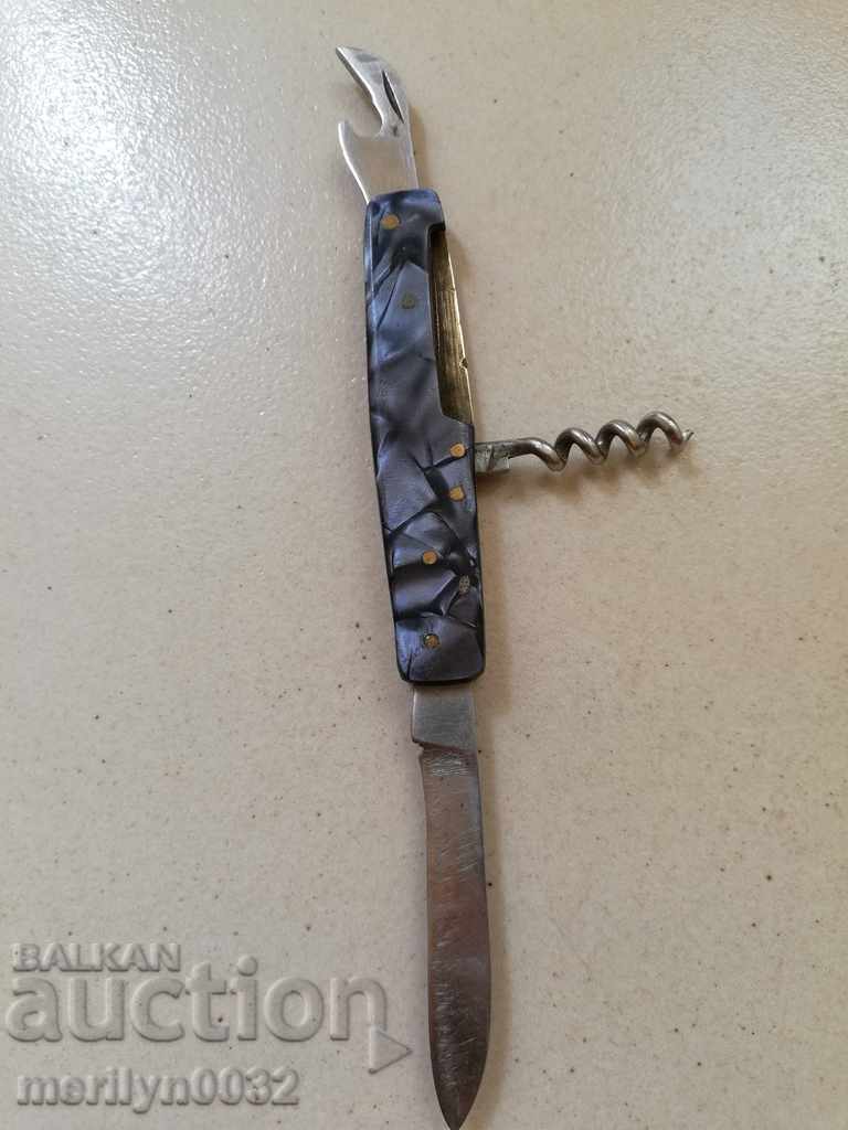 Old Soccer knife, knife, knife, fork, corkscrew, Bulgaria with price 39.00 BGN | € 19.94 Old Soccer knife, knife, knife, fork, corkscrew, Bulgaria with price 39.00 BGN | € 19.94
