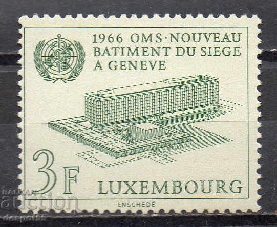 1966 Luxemburg. Organizația Mondială a Sănătății.