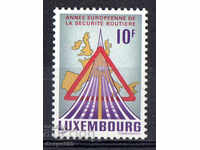 1986. Luxembourg. Year of traffic safety.