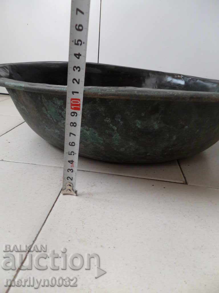 Auction Bakery basin baker copper pot pan bowl mud sink Auction Bakery basin baker copper pot pan bowl mud sink