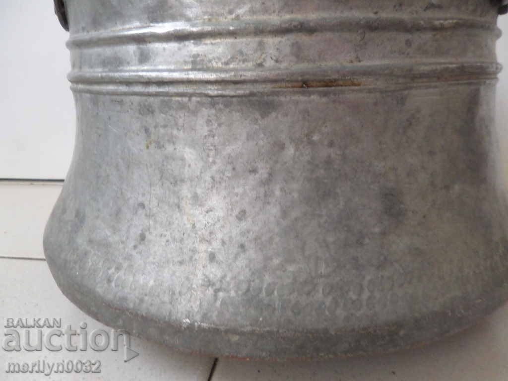 Auction Tinned boiler, baker, water tank, copper copper pot Auction Tinned boiler, baker, water tank, copper copper pot