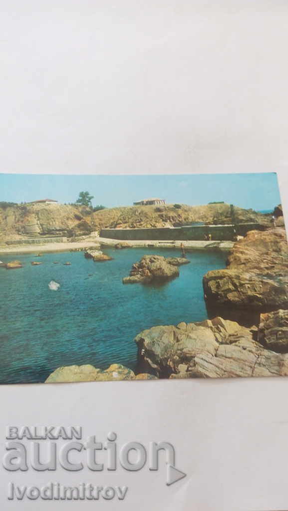 Пощенска картичка Ахтопол 1974