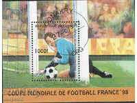 1997. Guinea. World Football Cup '98. Block.