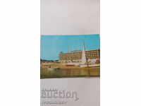 Пощенска картичка Слънчев бряг Хотел Гларус 1984