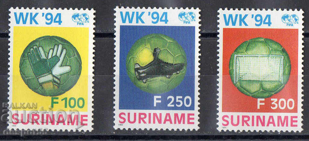 1994. Suriname. World Cup of Football - USA.