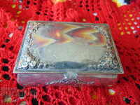 Collector's metal jewelry box