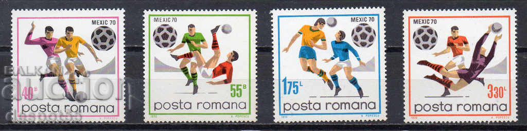 1970. Румъния. Световна футболна купа, Мексико.