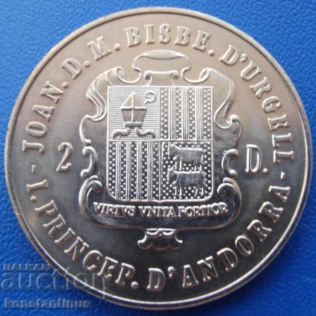 Andorra 2 Dayner 1987 UNC