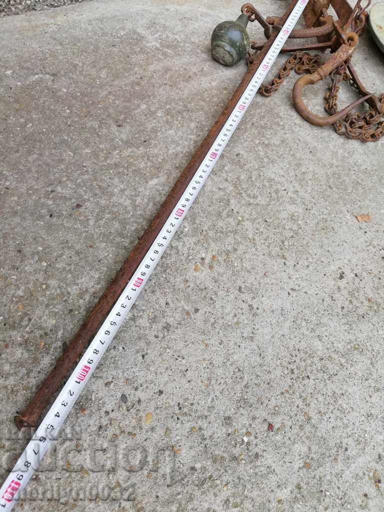 Османски кантар с топуз датиран с инициали паланка везна с цена 177.00 лв. | € 90.50 Османски кантар с топуз датиран с инициали паланка везна с цена 177.00 лв. | € 90.50