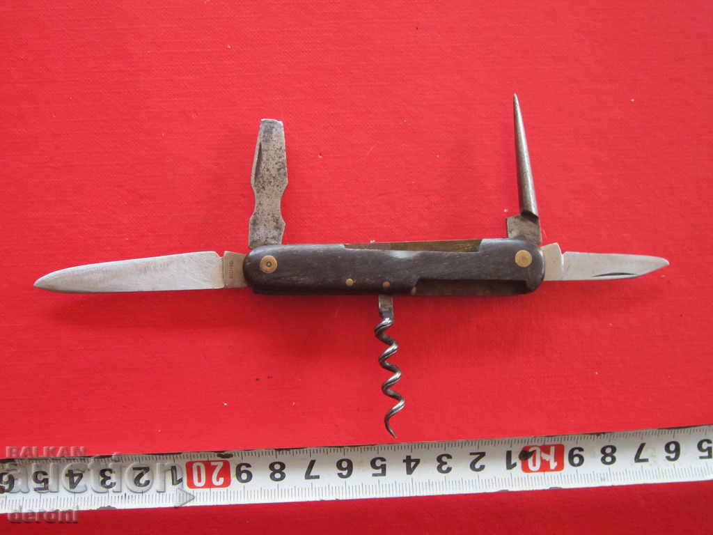 Unique military solingen sword knife horn knife