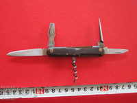 Unique military solingen sword knife horn knife