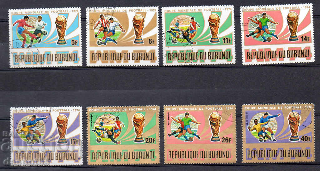 1974. Burundi. Cupa Mondială, Munich '74.