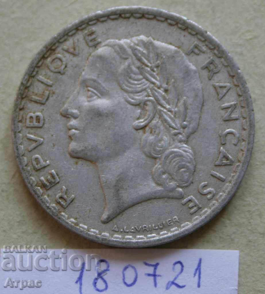 5 φράγκος 1949 Γαλλία με τιμή € 0.51 | 1.00 BGN