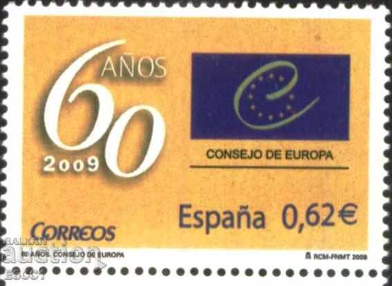 Чиста марка Съвет на Европа 2009 от Испания