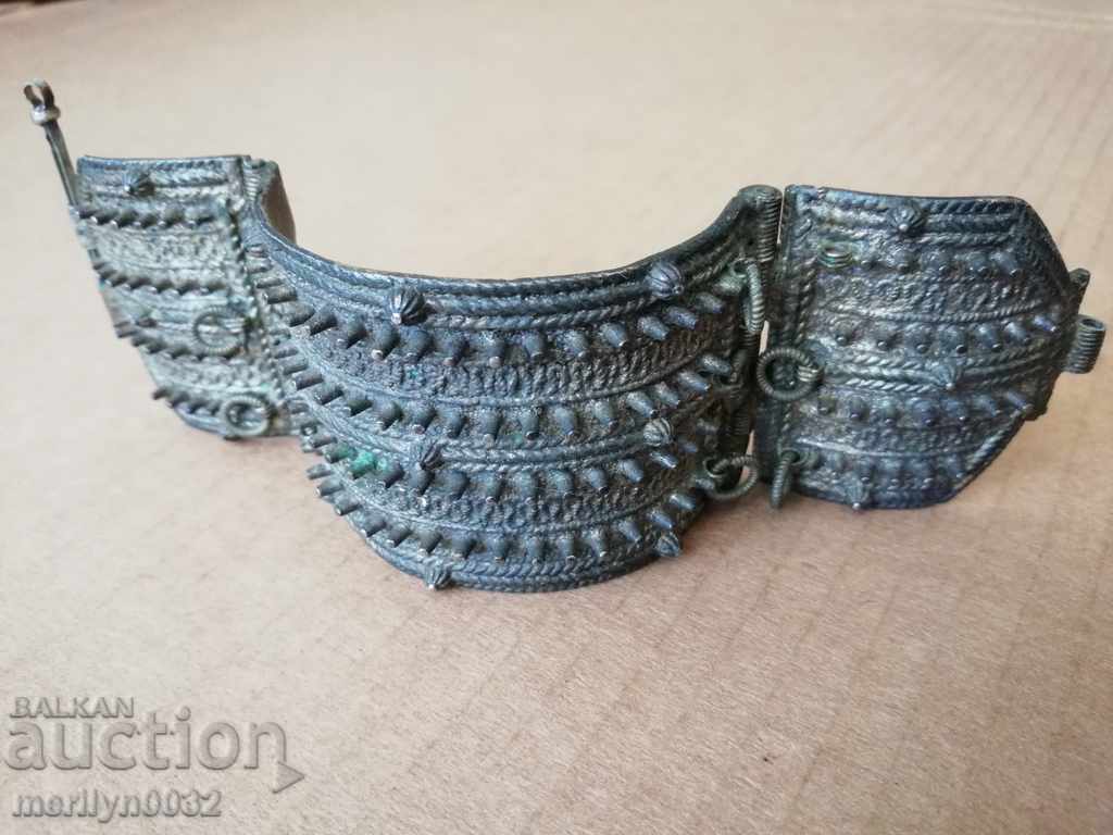 Auction Bracelet Bracelet Bracelet Silver Saucer 18th century jewelery jewel Auction Bracelet Bracelet Bracelet Silver Saucer 18th century jewelery jewel