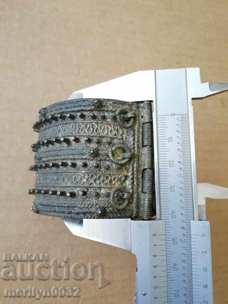 Bracelet Bracelet Bracelet Silver Saucer 18th century jewelery jewel - 5 Bracelet Bracelet Bracelet Silver Saucer 18th century jewelery jewel - 5