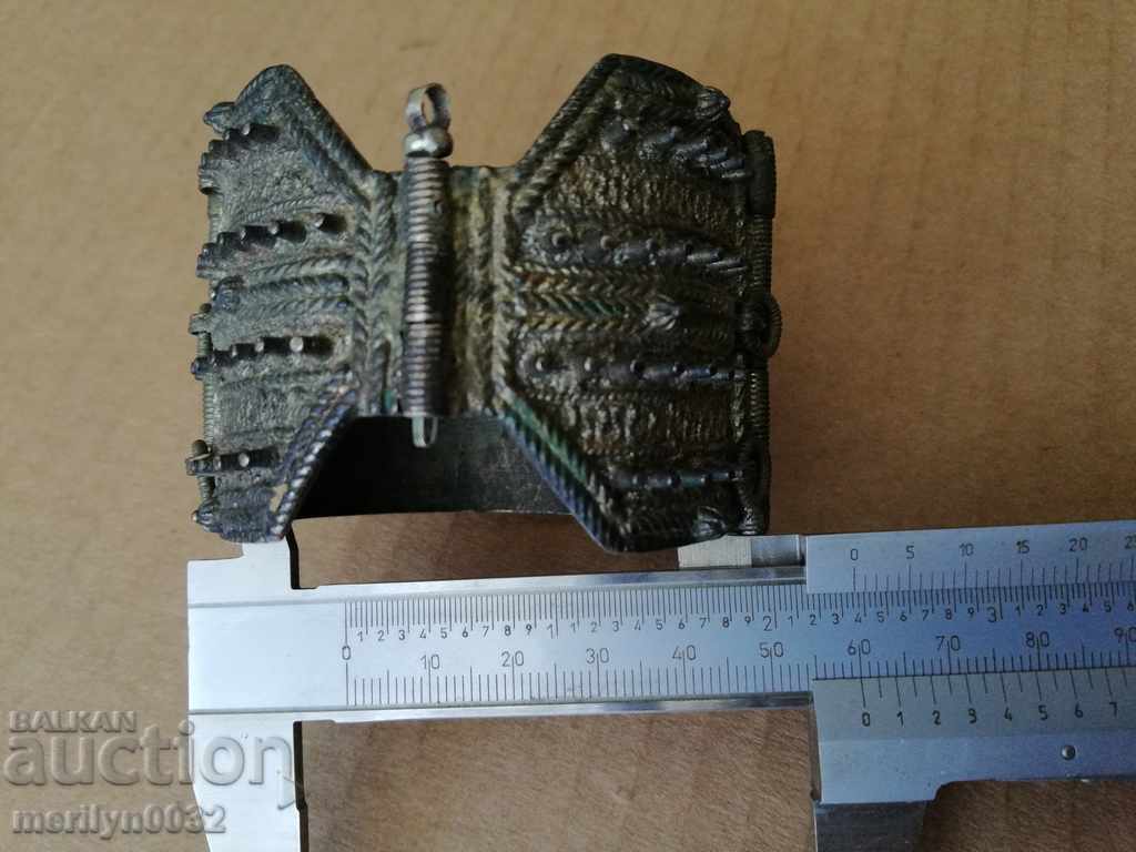 Bracelet Bracelet Bracelet Silver Saucer 18th century jewelery jewel - 6 Bracelet Bracelet Bracelet Silver Saucer 18th century jewelery jewel - 6