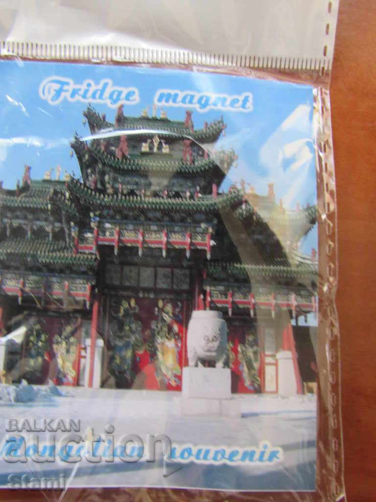 Authentic 3D magnet Buddhist symbols, Mongolia-series-17 - 5