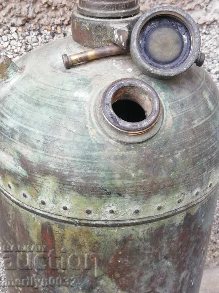 Auction Copper sprinkler 1940s riveted copper Auction Copper sprinkler 1940s riveted copper