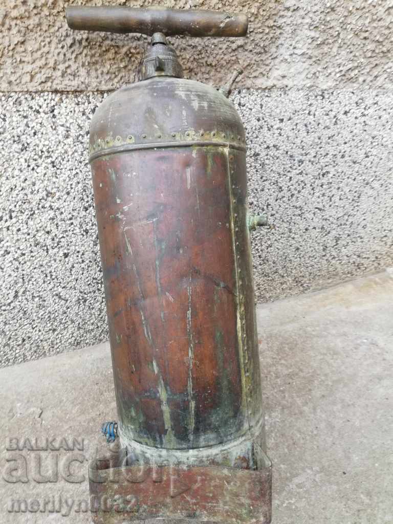 Copper sprinkler 1940s riveted copper - 5 Copper sprinkler 1940s riveted copper - 5