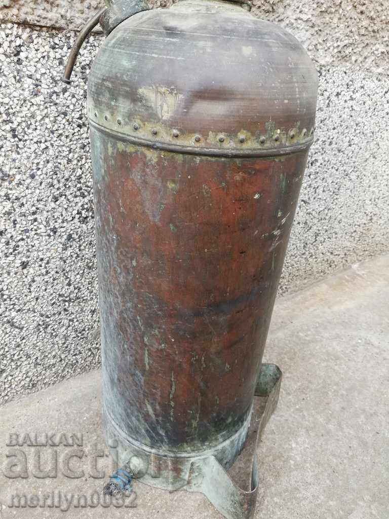 Copper sprinkler 1940s riveted copper - 7 Copper sprinkler 1940s riveted copper - 7