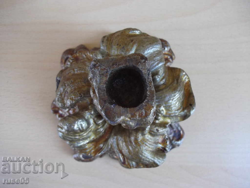 Candlestick for an aluminum alloy candle - 6 Candlestick for an aluminum alloy candle - 6