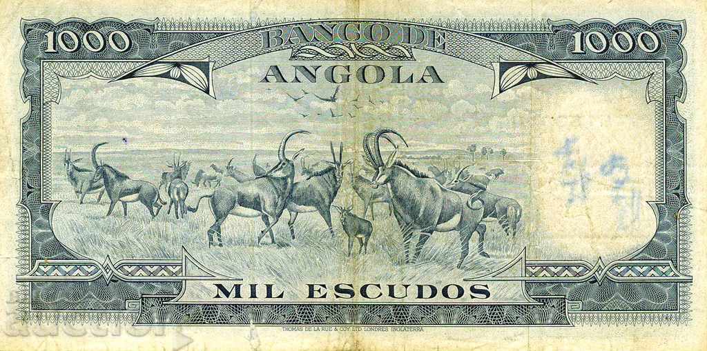 1000 escudos Angola 1970 with price 21.00 BGN | € 10.74