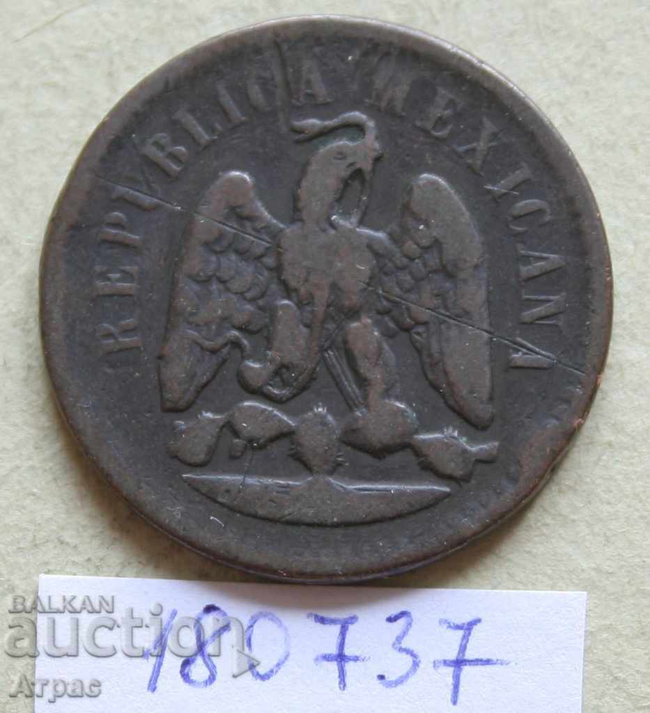 1 cent 1890 Mexico with price € 4.09 | 8.00 BGN