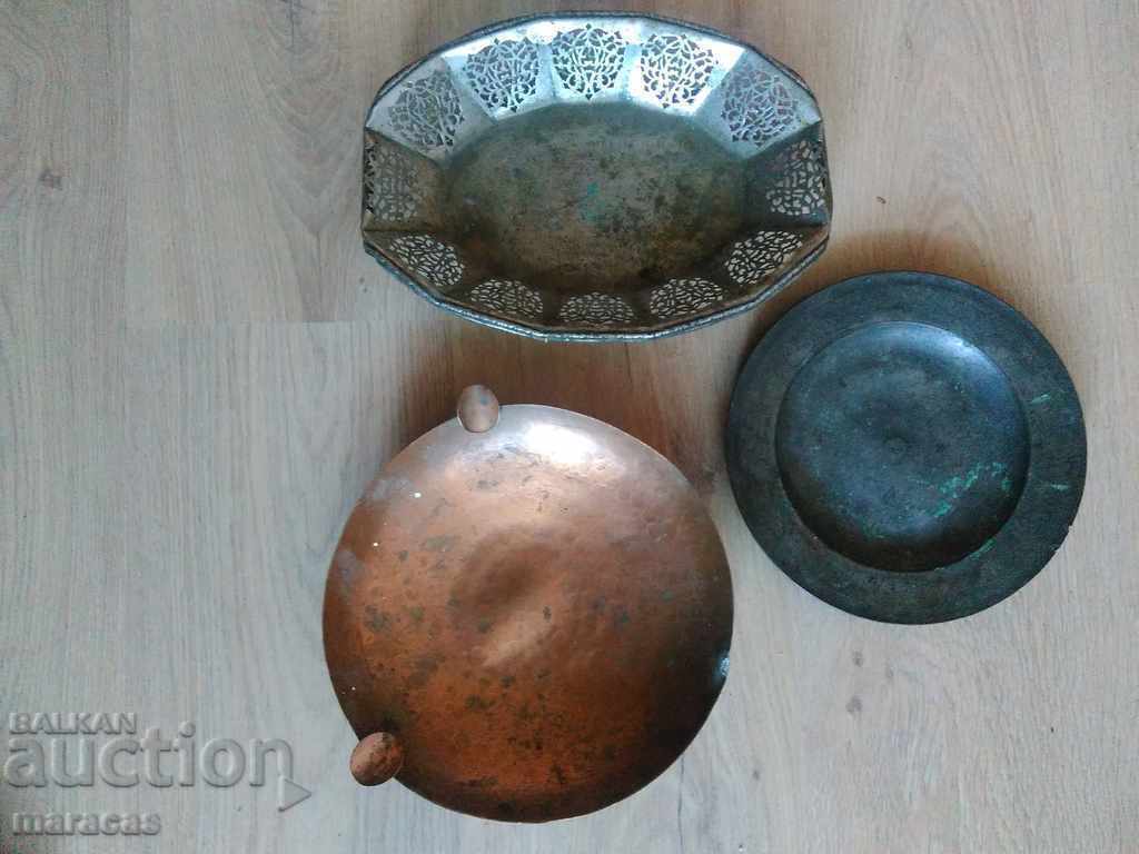 Old copper and brass vessels